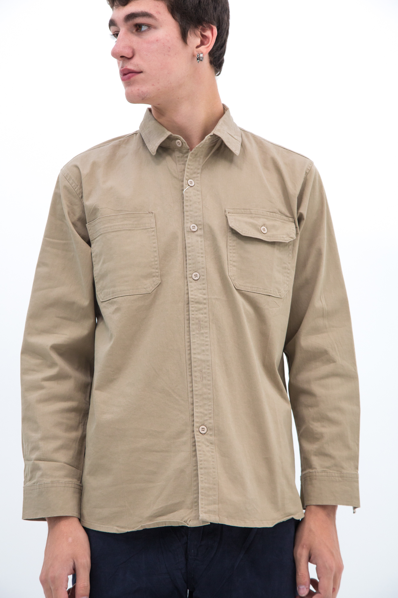 Рубашка мужская джинс Katebi K967-2