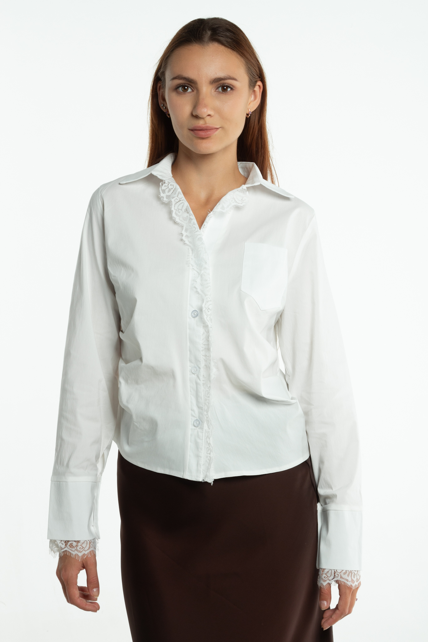 Рубашка женская (B) STOLNIK 70643 д/р