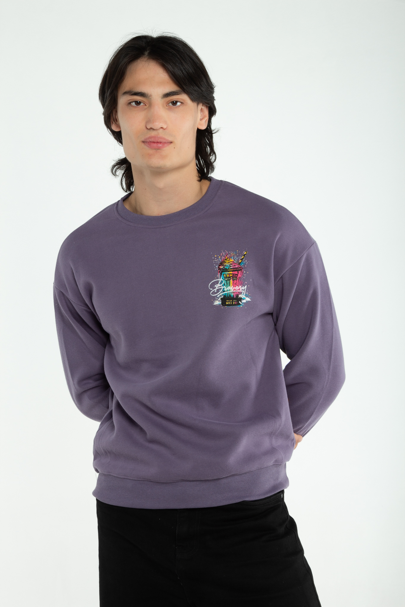 Толстовка мужская Fashion 2721 (принт)