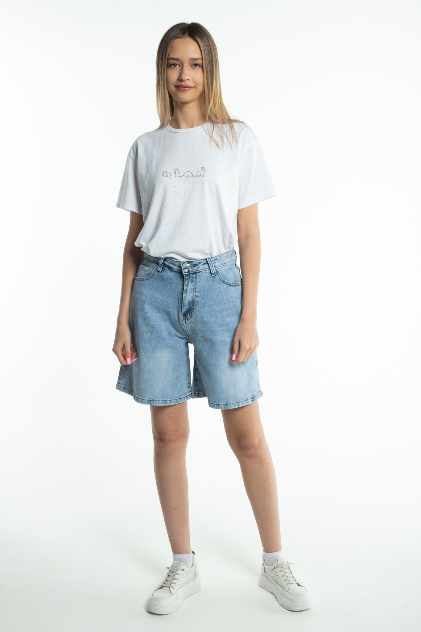 Шорты женские джинс STOLNIK D-236