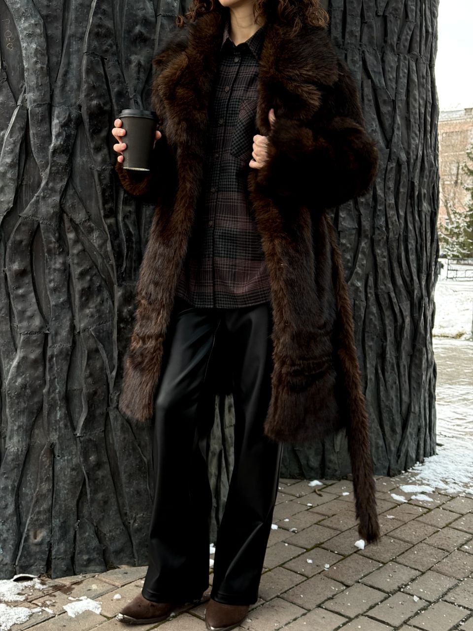 Шуба женская VARGRO 8572-2