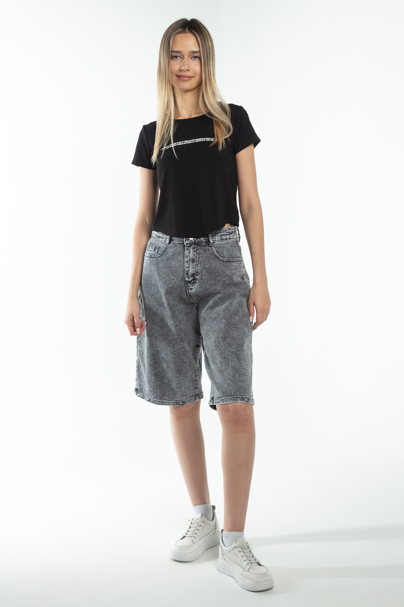 Шорты женские джинс  Katelubi 6044