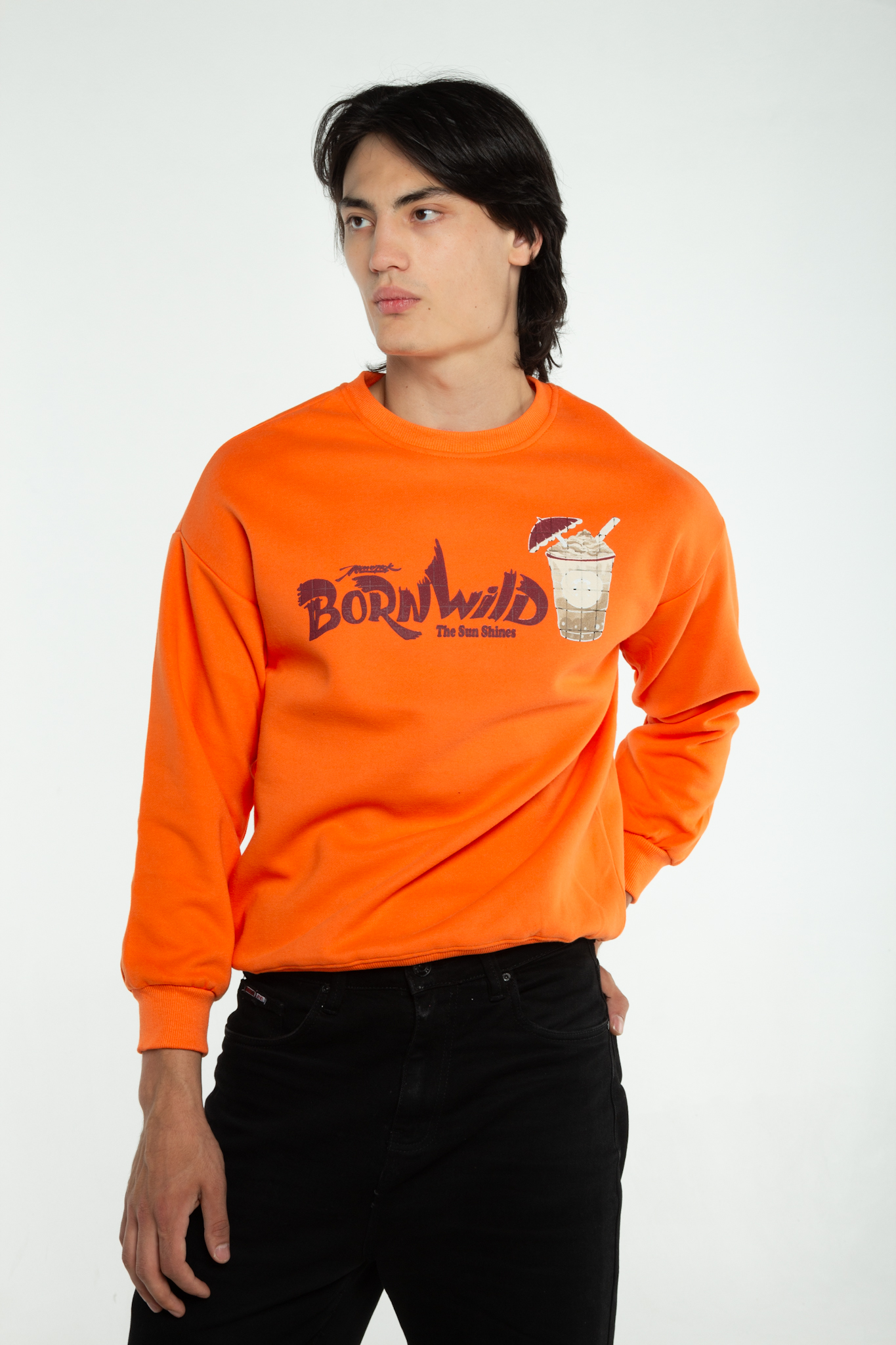 Толстовка мужская Fashion 2203 (принт)