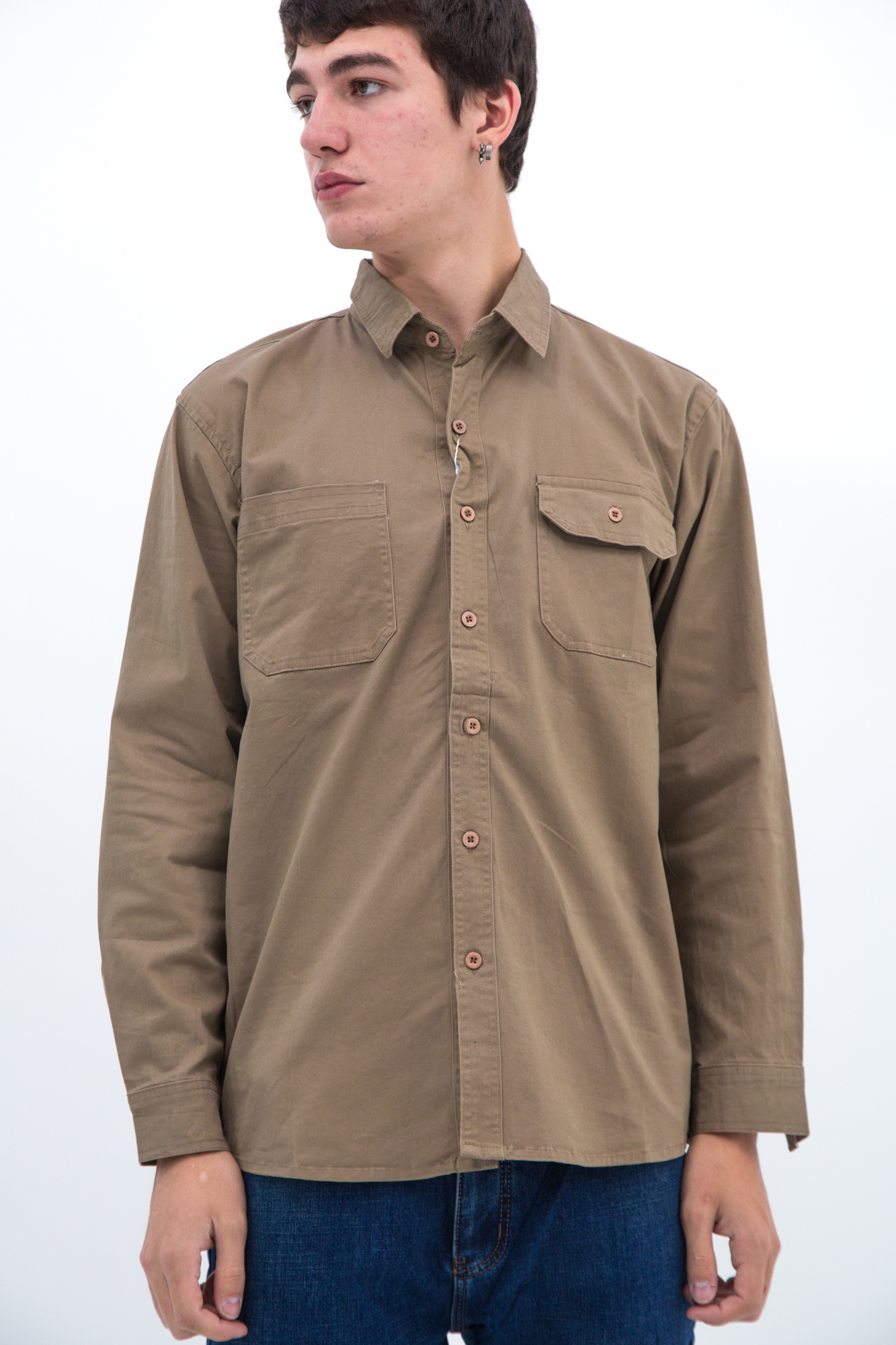 Рубашка мужская джинс Katebi K967-5