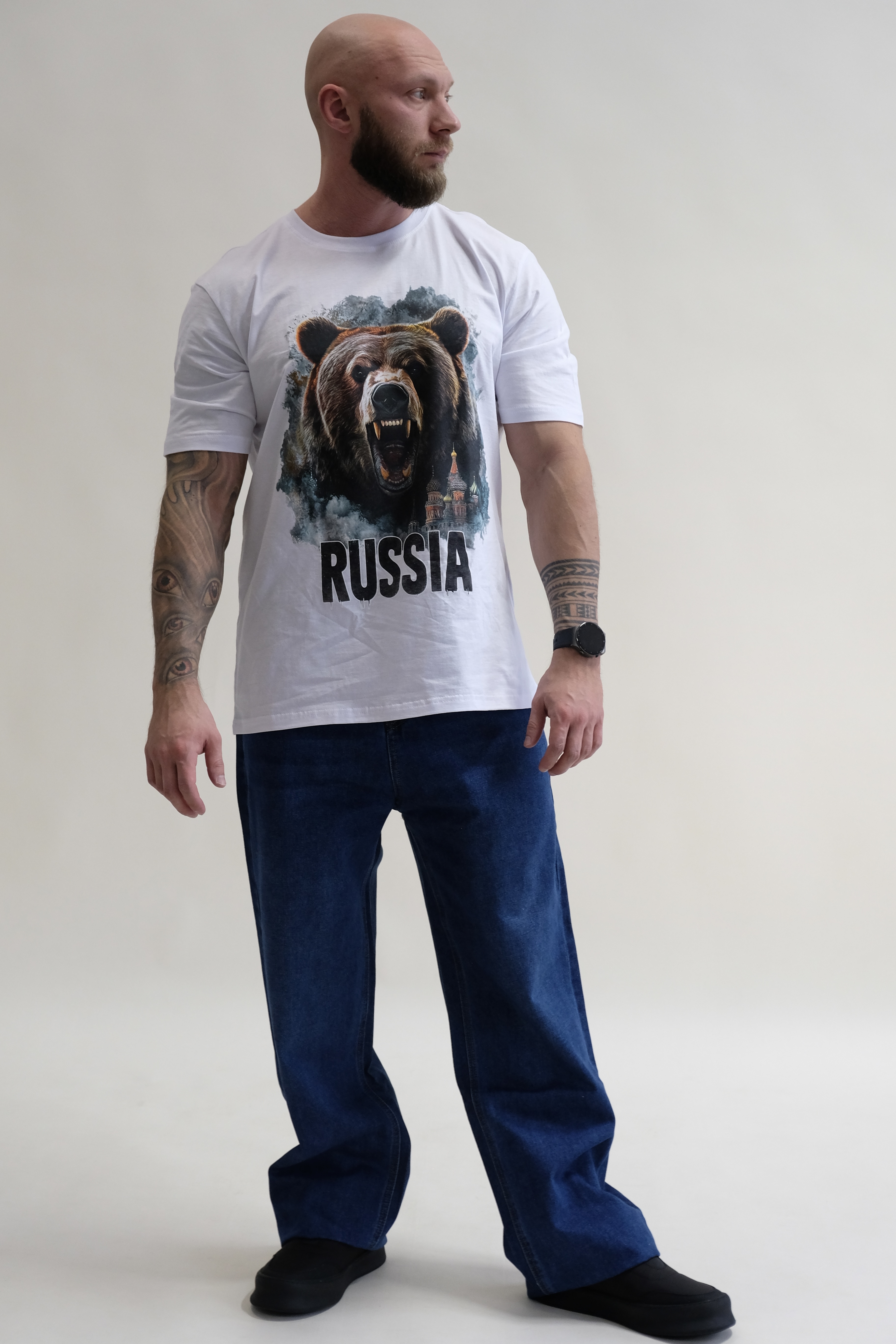 Футболка мужская STOLNIK к/р (принт)