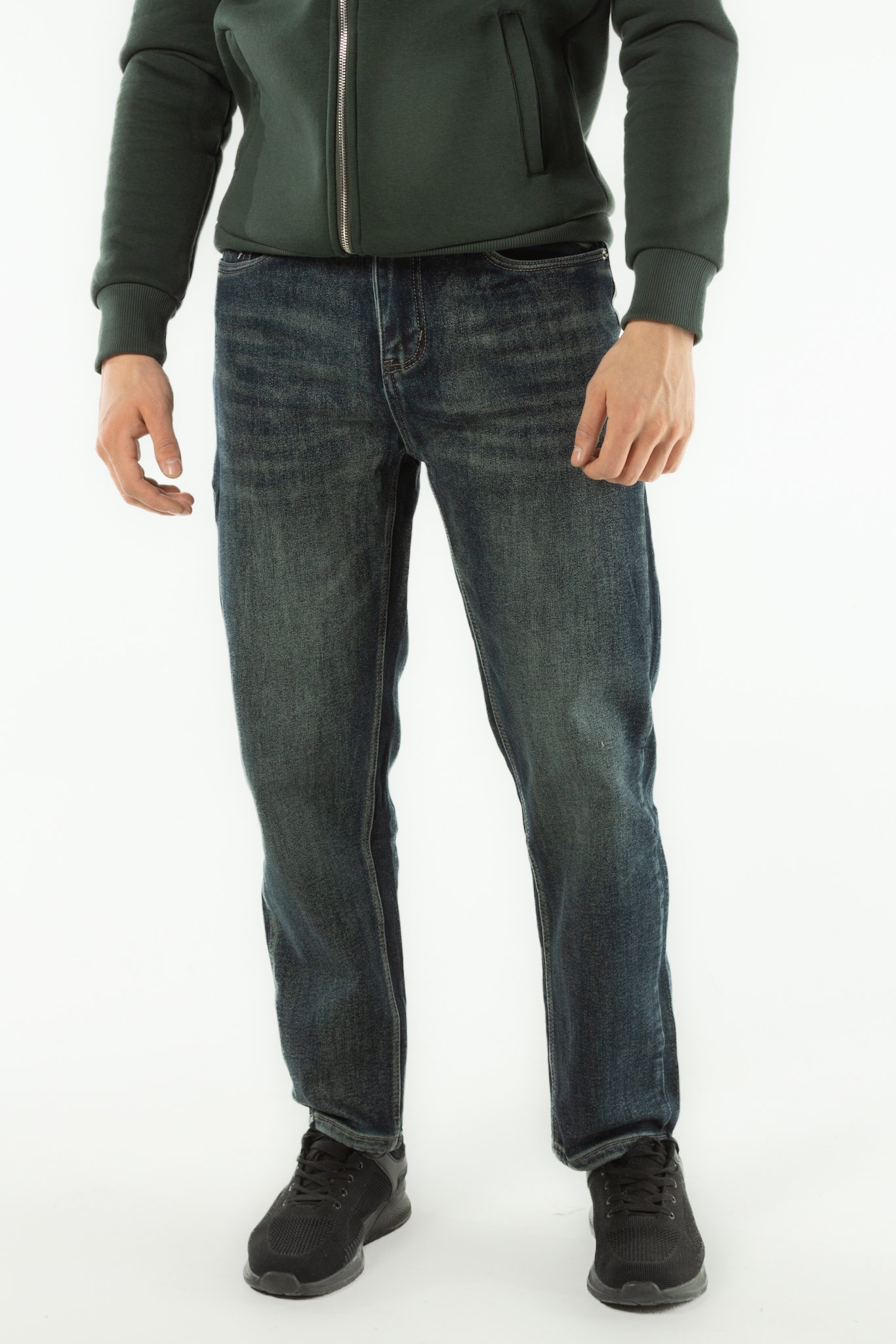Джинсы мужские утепл Denim 8025