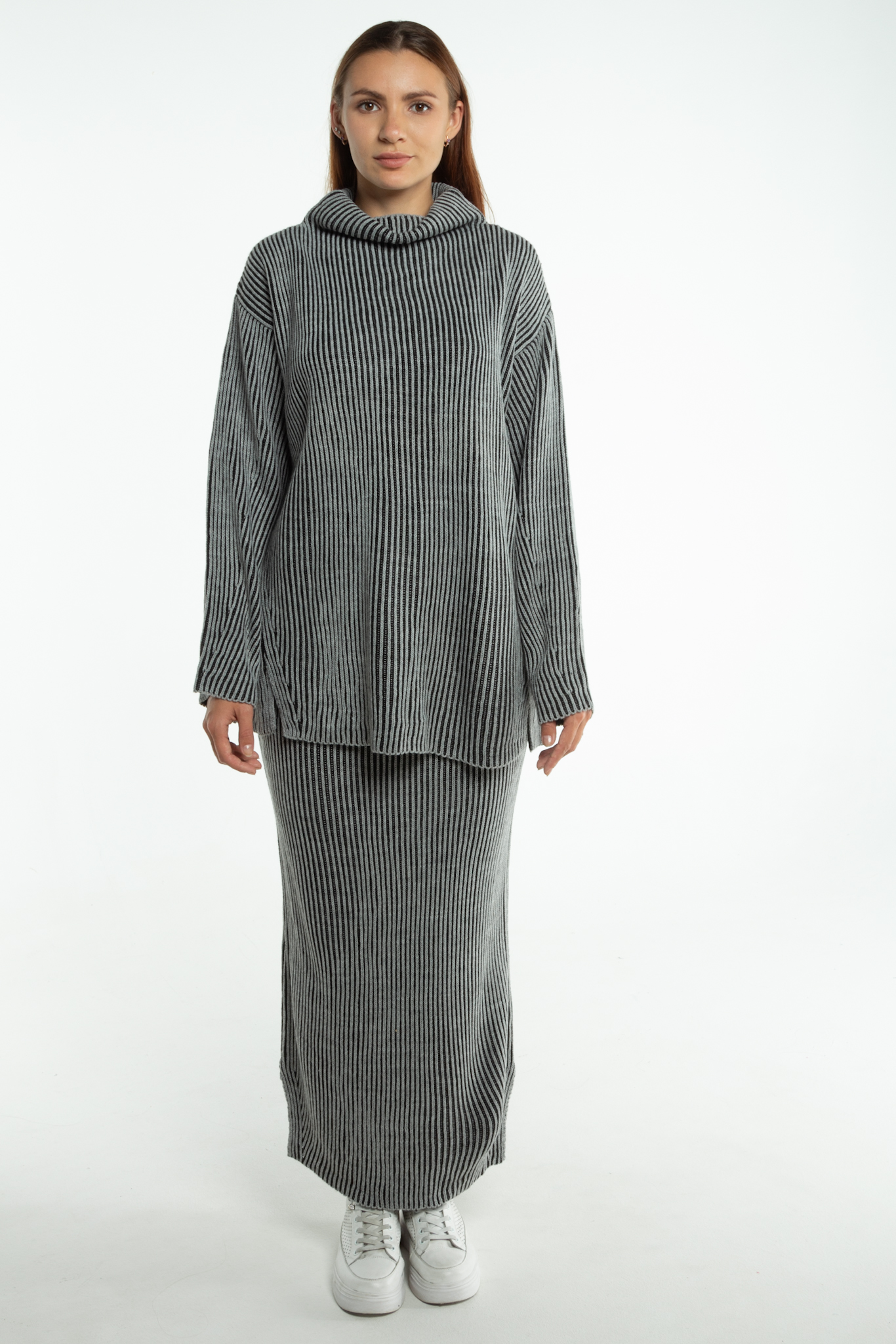 Комплект женский (кофта + юбка) (T) STOLNIK 70565