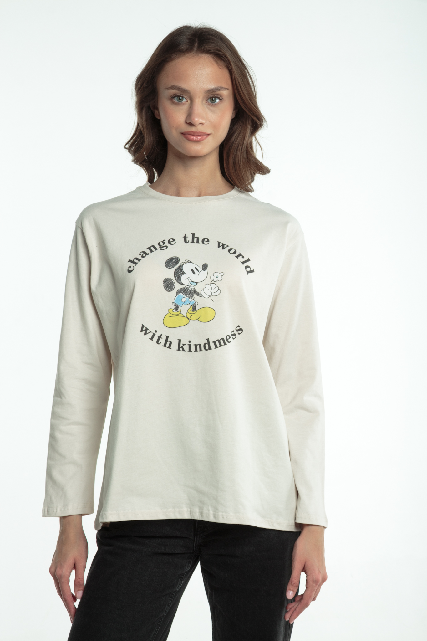 Футболка женская STOLNIK 2708 д/р