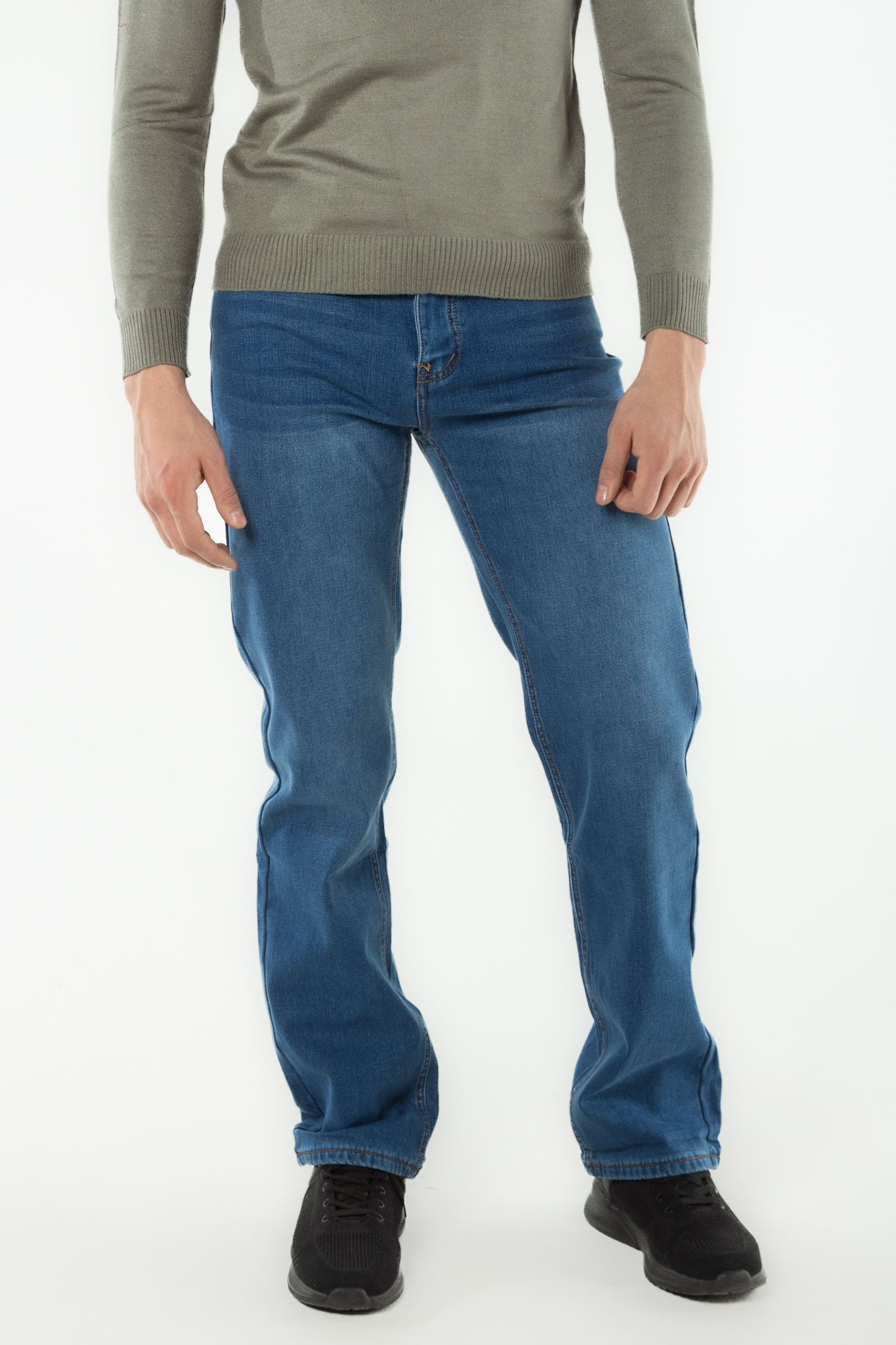 Джинсы мужские утепл STOLNIK C-5705