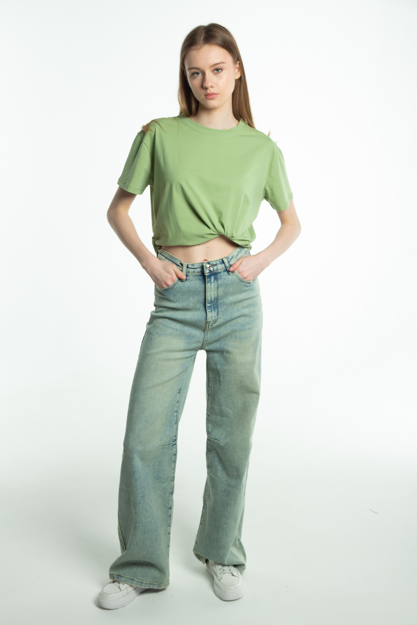 Джинсы женские KTMOM X-2563