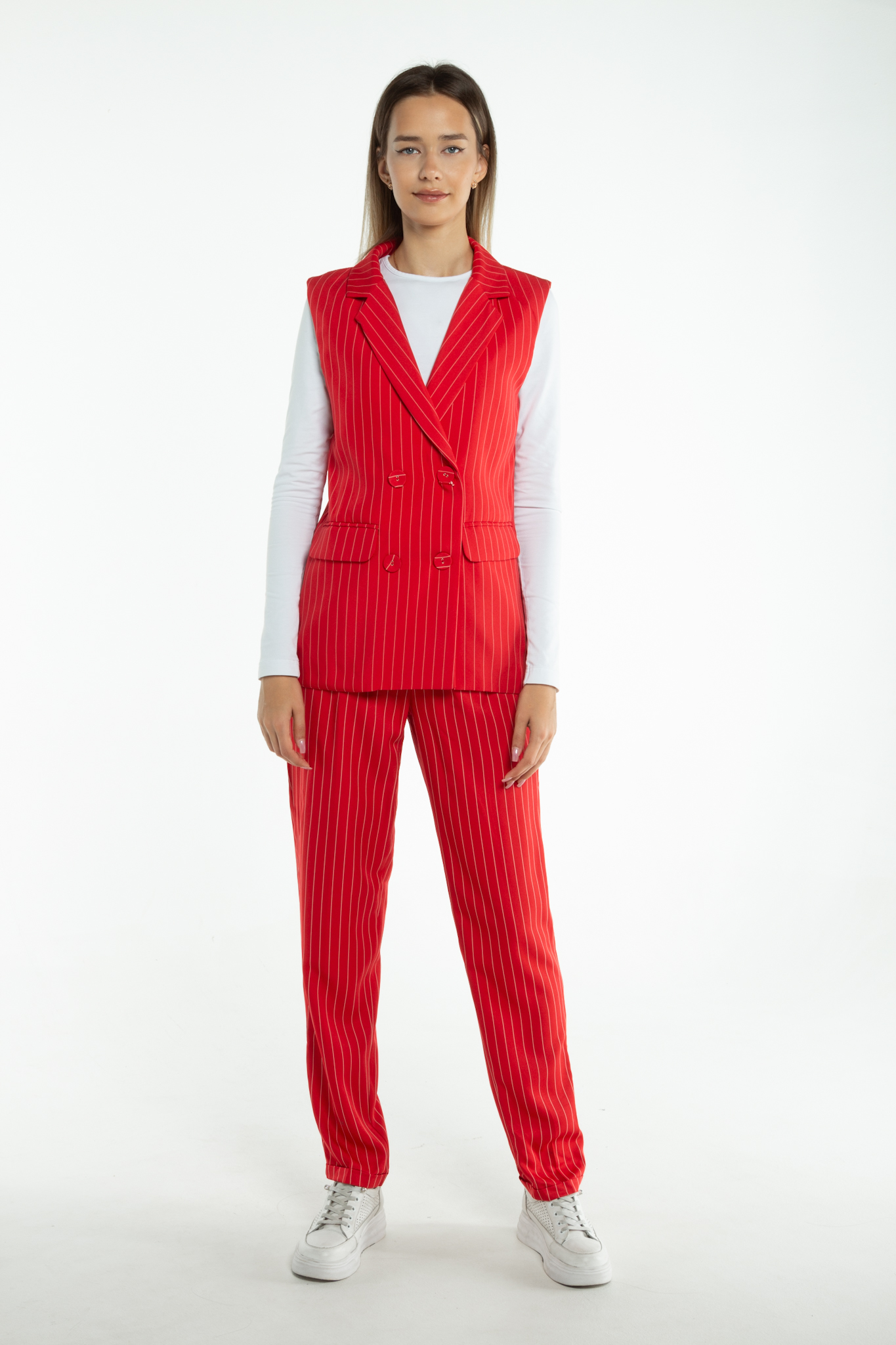 Костюм женский (жилет + брюки) (B) STOLNIK КЖ001-1