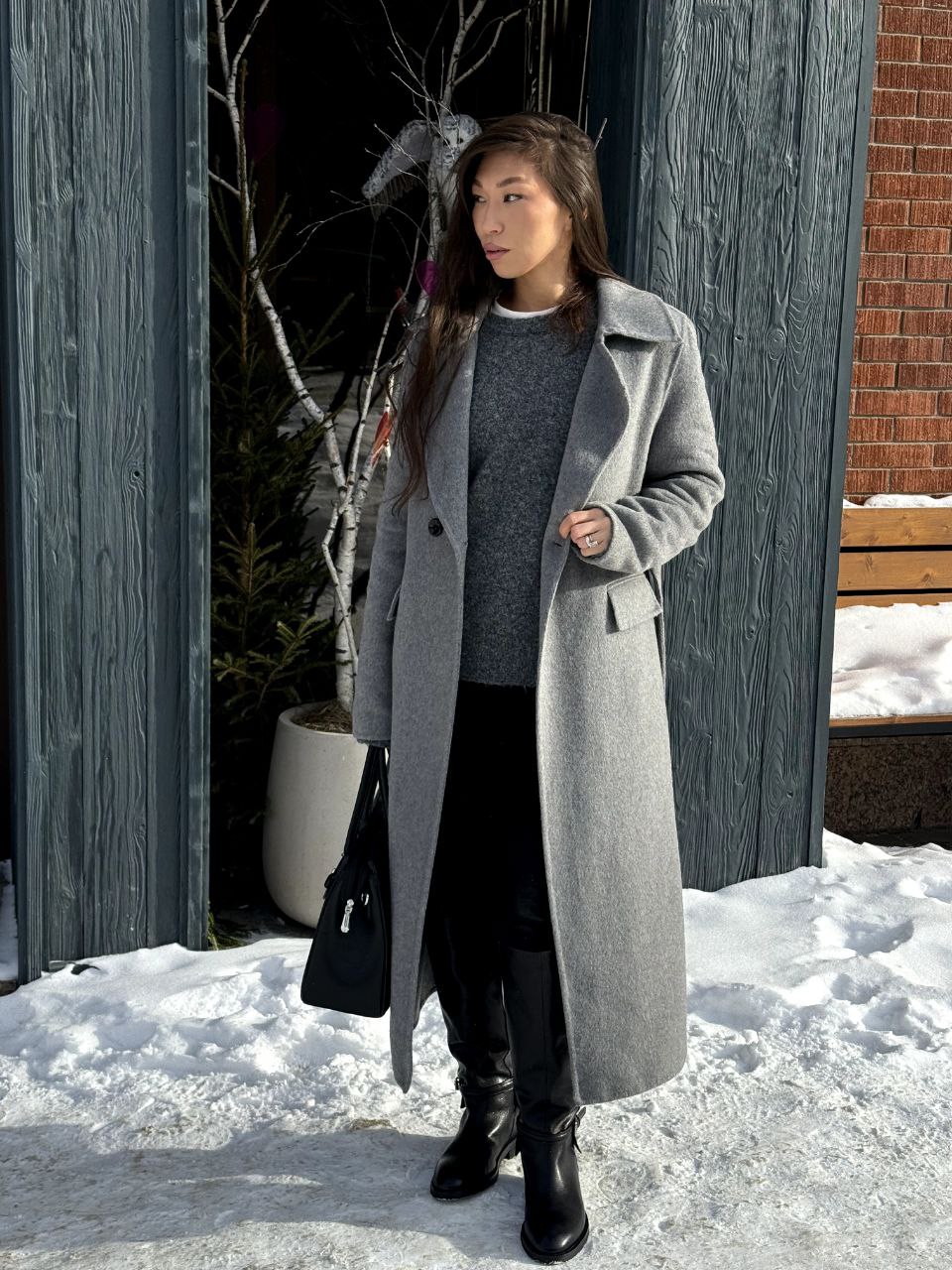 Пальто женское STOLNIK 107 + пояс