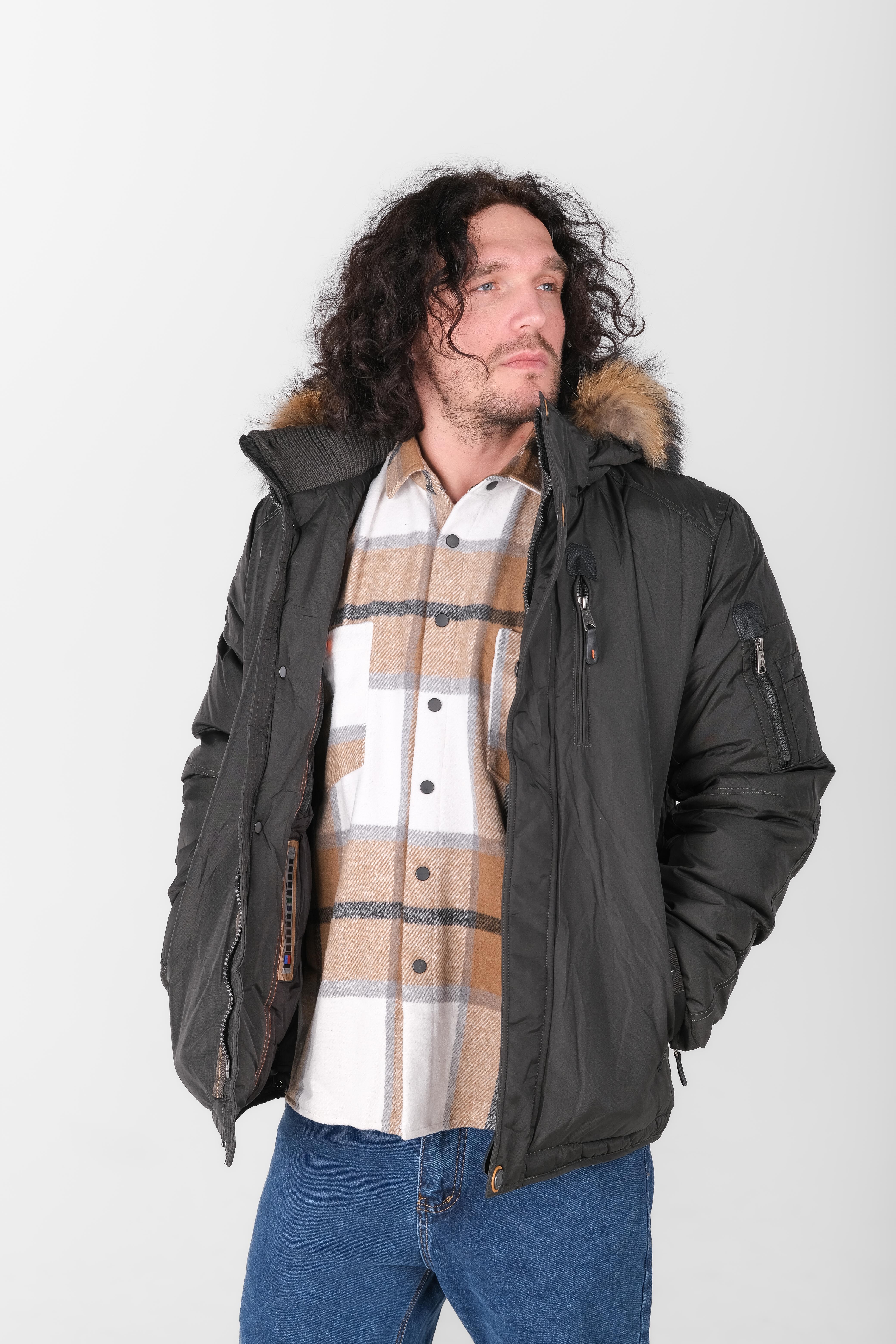 Куртка мужская (зимняя) STOLNIK ZD-H81 + нат мех