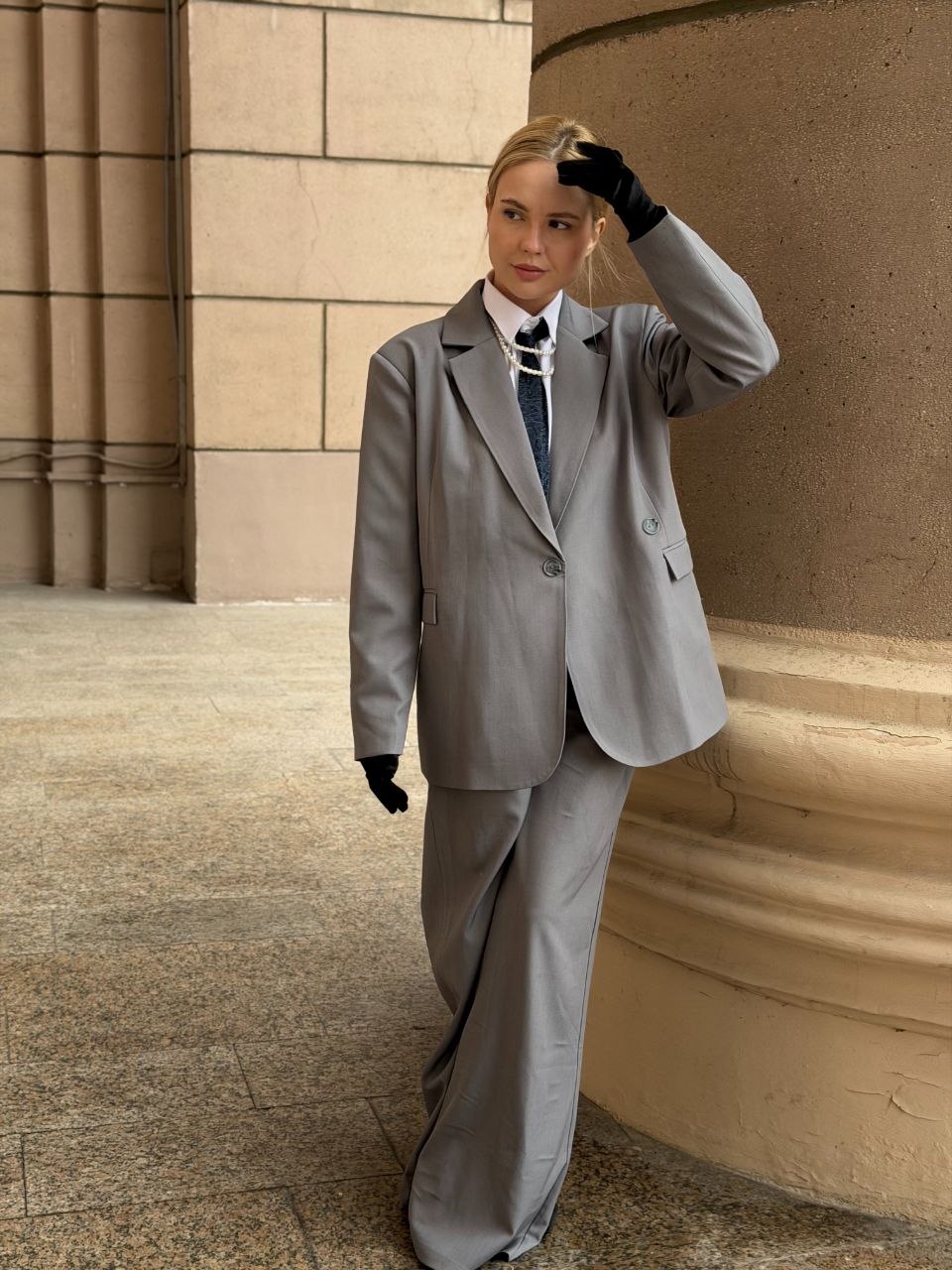 Комплект женский (жакет + брюки) (B) Allure 2080.1