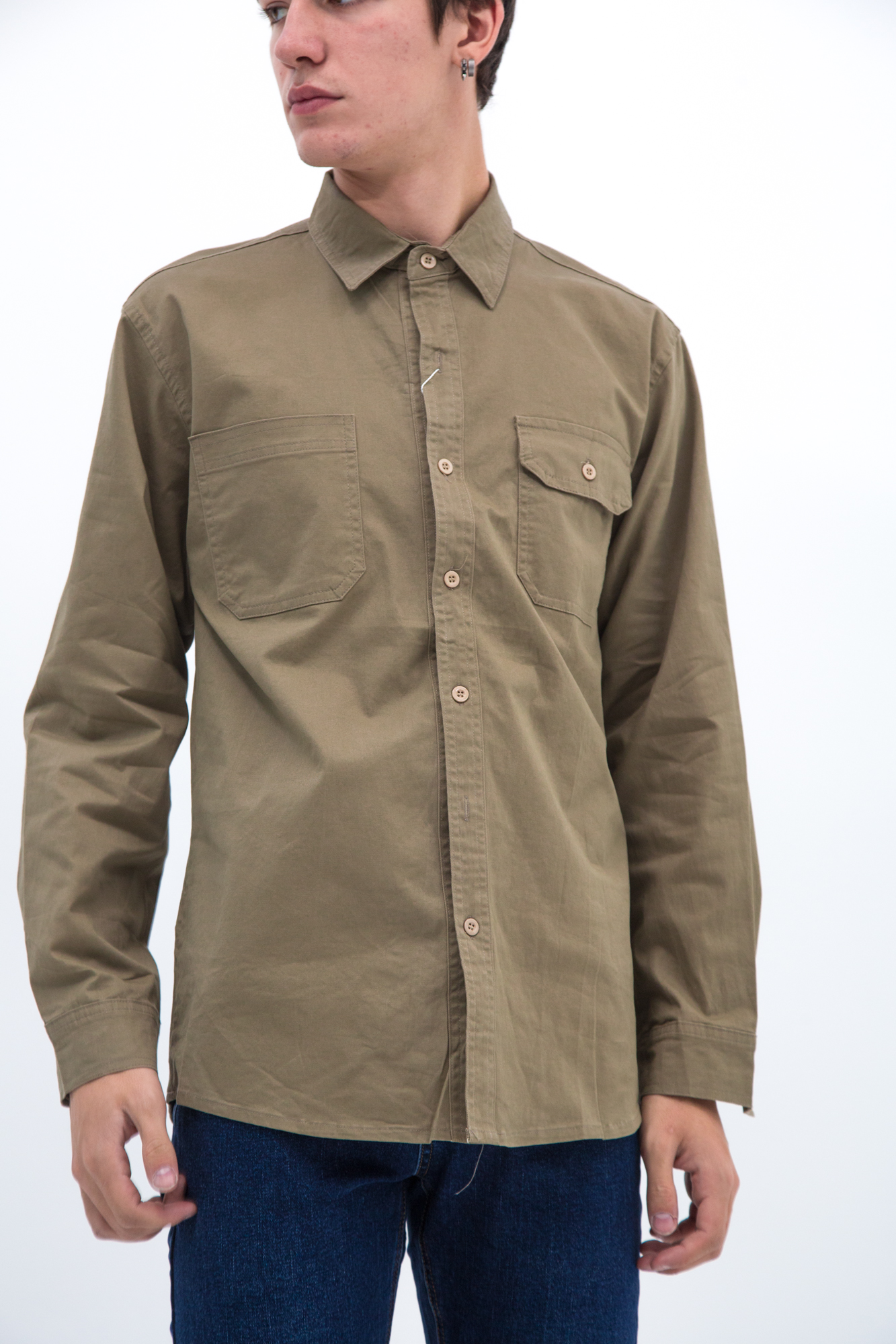 Рубашка мужская джинс Katebi K967-3