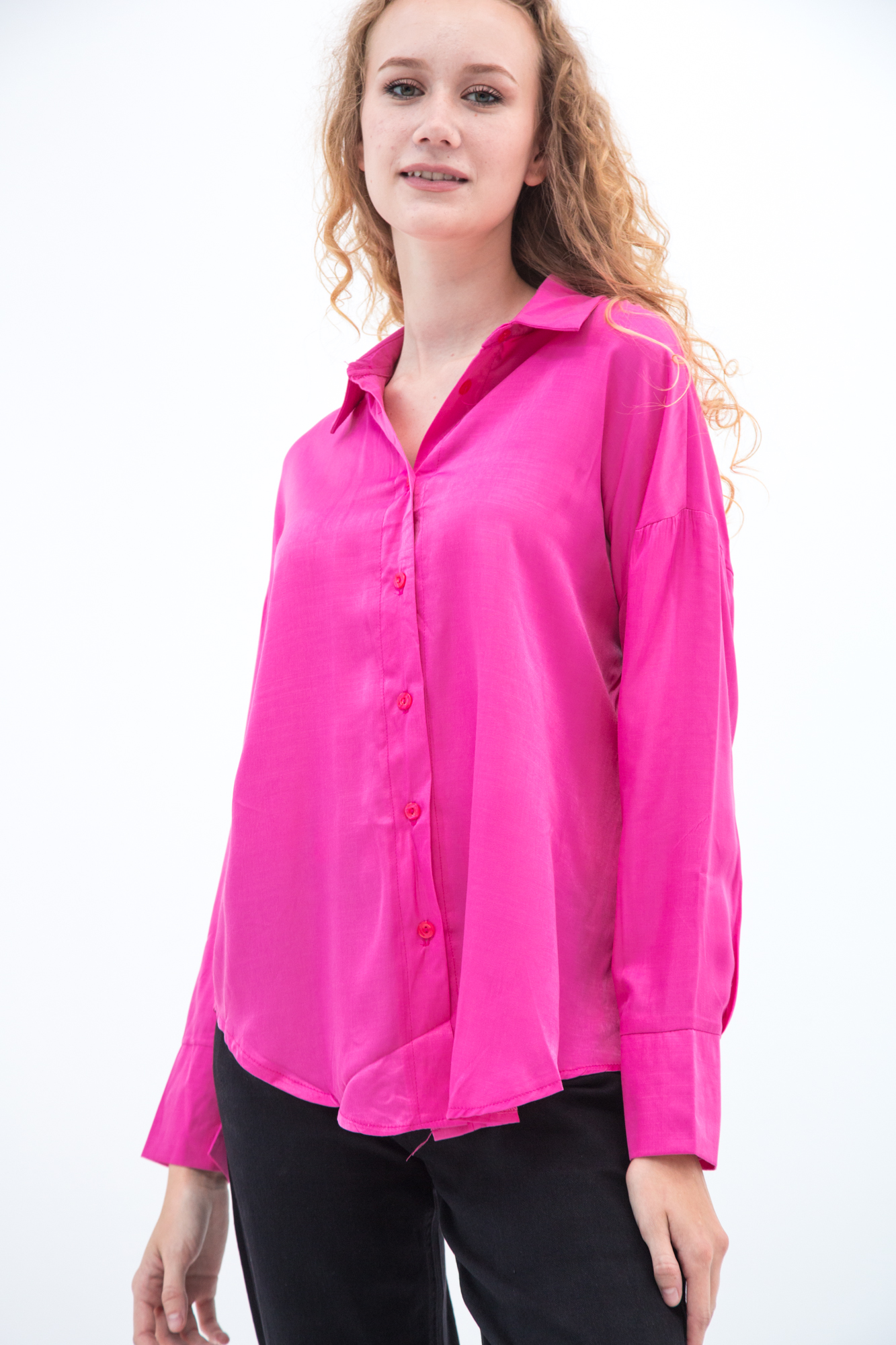 Рубашка женская (B) Wish Collection 30630 д/р