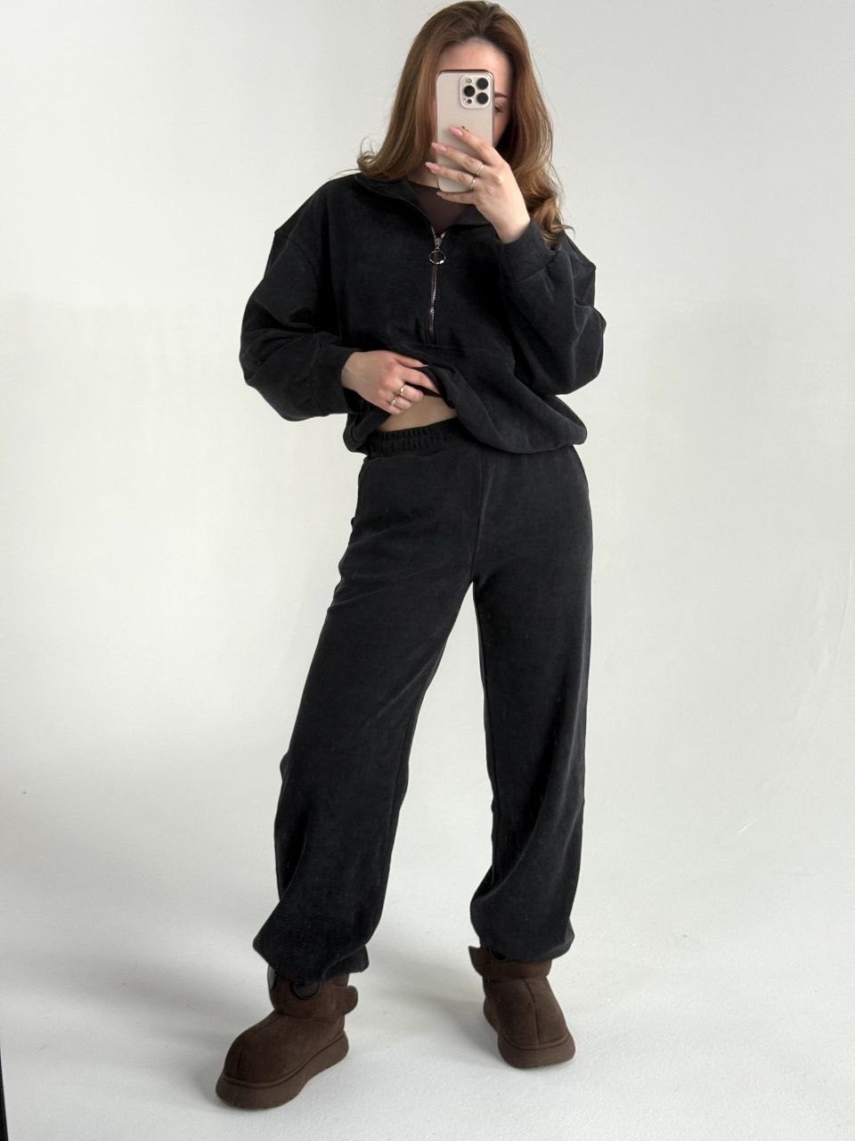 Комплект женский (толстовка + брюки) (B) STOLNIK У798-8