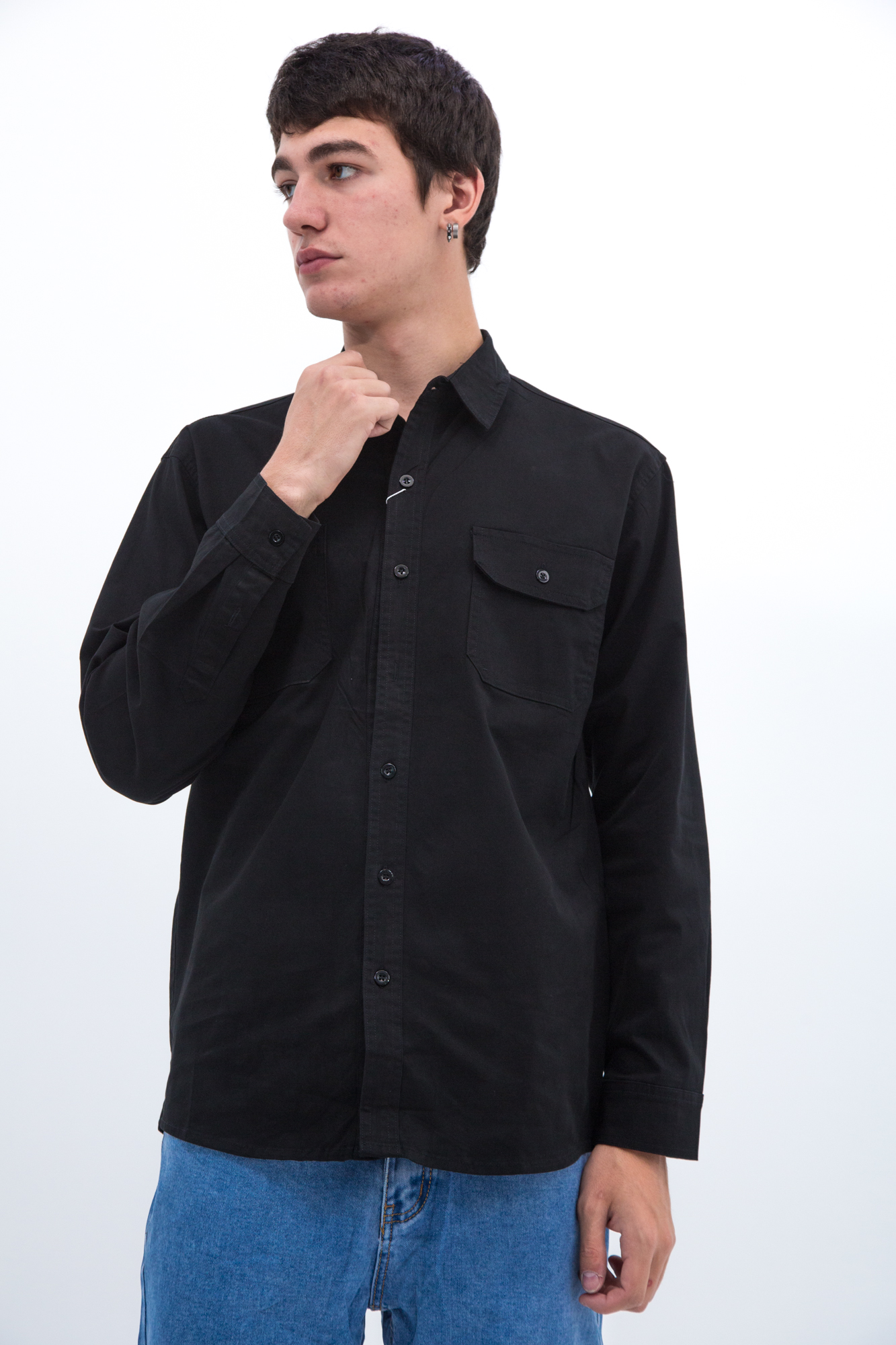 Рубашка мужская джинс Katebi K967-8