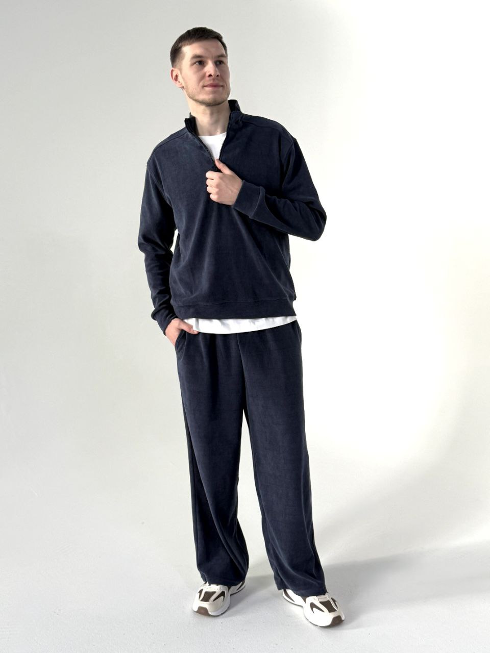 Комплект мужской (толстовка + брюки) (B) STOLNIK УМ852-8